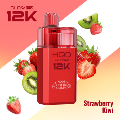 HQD Glow Pro 12K Prefilled Pod Kit | Strawberry Kiwi
